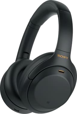 Sony trådlösa around-ear hörlurar WH-1000XM4 (svart) - Nyskick - i originalförpackning