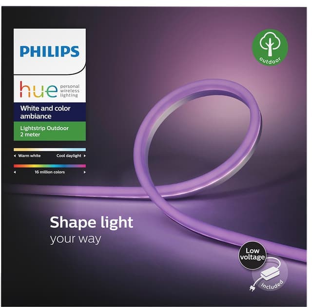 Philips Hue ljusremsa utomhus 2m - Nyskick - i originalförpackning