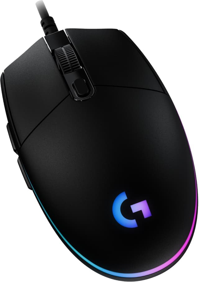 Logitech G203 Lightsync gaming mus (svart) - Nyskick - i originalförpackning