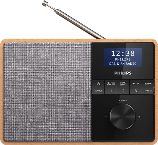 Philips bärbar DAB+/FM-radio TAR5505 - Nyskick - i originalförpackning