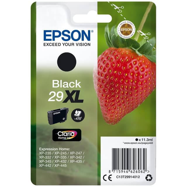 Epson bläckpatron Claria Home 29XL Svart - Bra skick – Mindre spår av användning