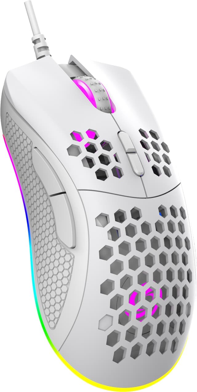NOS M-600 V2 gamingmus (vit) - Nyskick - i originalförpackning