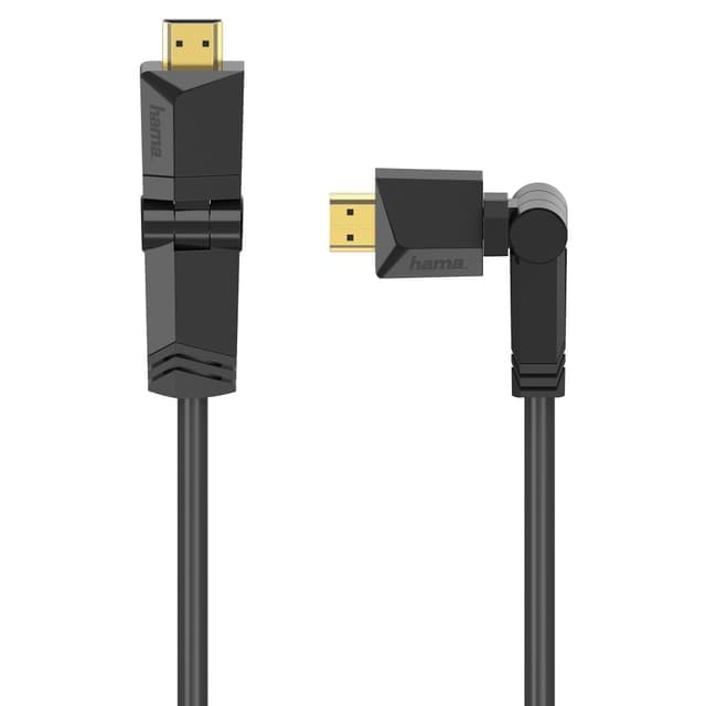 Hama High Speed roterbar HDMI-kabel (1.5 m) - Nyskick - originalförpackning saknas