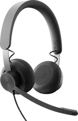 Logitech Zone Wired MS Stereo headset - Nyskick - i originalförpackning