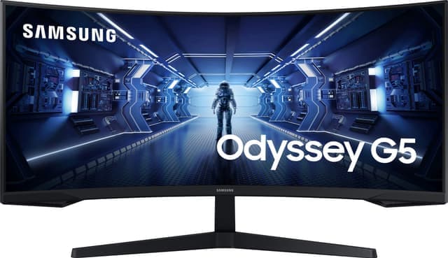 Samsung Odyssey G5 34/WQHD/VA/165Hz/1ms/CV - Nyskick - i originalförpackning