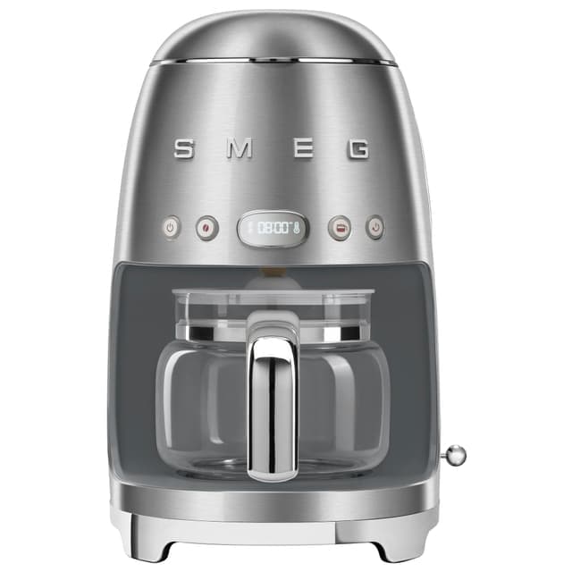 Smeg 50's Style kaffebryggare DCF02SSEU (stål) - Nyskick - i originalförpackning