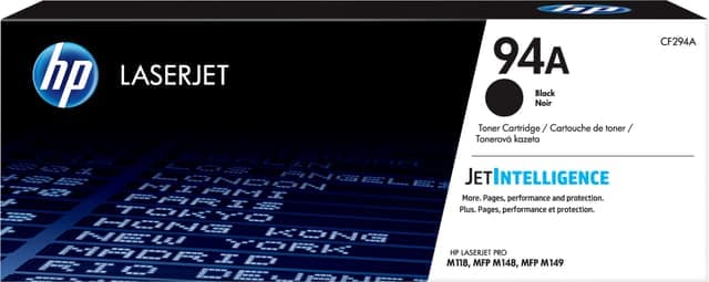 HP 94A lasertoner (svart) - Nyskick - originalförpackning saknas