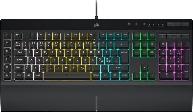 Corsair K55 RGB PRO tangentbord för gaming (nordisk layout) - Nyskick - i originalförpackning