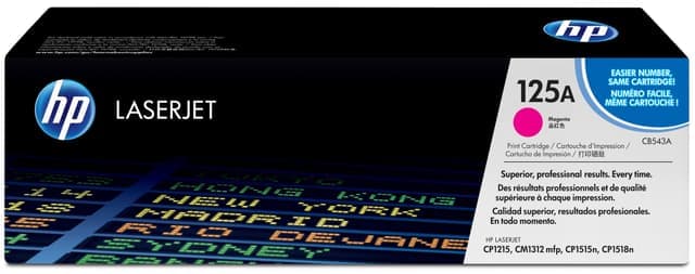 HP Toner 125A Magenta - Nyskick - i originalförpackning