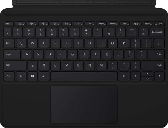 Surface Go 2 Signature Type Cover (matte black) - Använt skick – Synliga skador, fullt funktionell