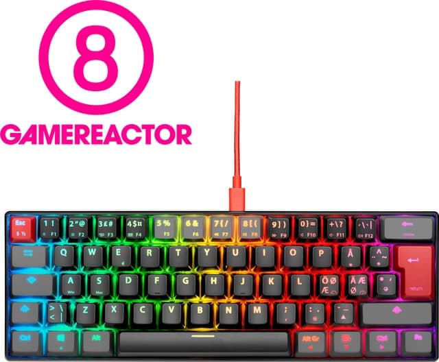 NOS C-450 Mini PRO RGB gaming tangentbord (late night) - Nyskick - i originalförpackning