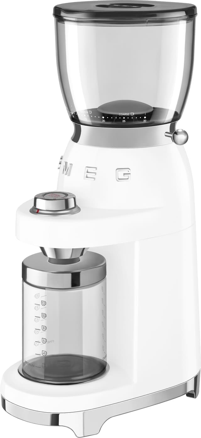 Smeg kaffekvarn CGF01WHEU (vit) - Nyskick - originalförpackning saknas