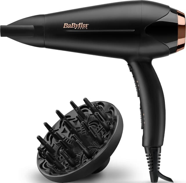 BaByliss Turbo Shine 2200 hårfön BAD570DE - Nyskick - i originalförpackning