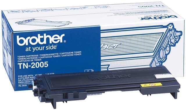 Brother Toner TN-2005 Svart - Nyskick - i originalförpackning