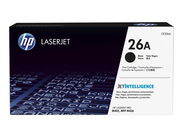 HP toner 26A Original LaserJet Svart tonerkasett - Nyskick - i originalförpackning