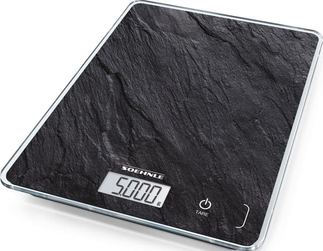 Soehnle Page Compact 300 Slate köksvåg 11406 (svart) - Fint skick - lite slitage