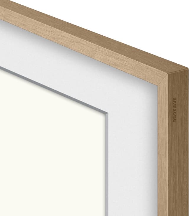 Samsung The Frame 55" ram (2021-2025/teak) - Bra skick – Mindre spår av användning