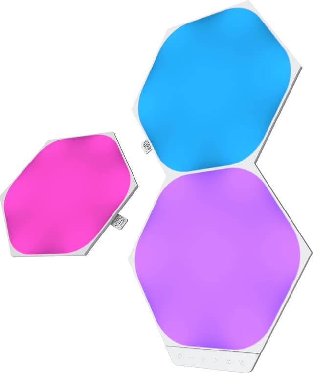 Nanoleaf Shapes Hexagons Expansion 3-pack - Fint skick - lite slitage