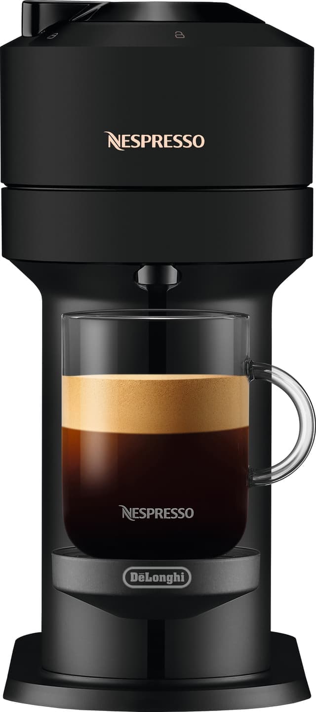 NESPRESSO® Vertuo Next kaffemaskin av DeLonghi, Matt Svart - Fint skick - lite slitage