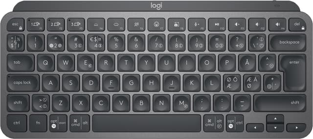 Logitech MX Keys Mini trådlöst tangentbord (grafit) - Nyskick - i originalförpackning