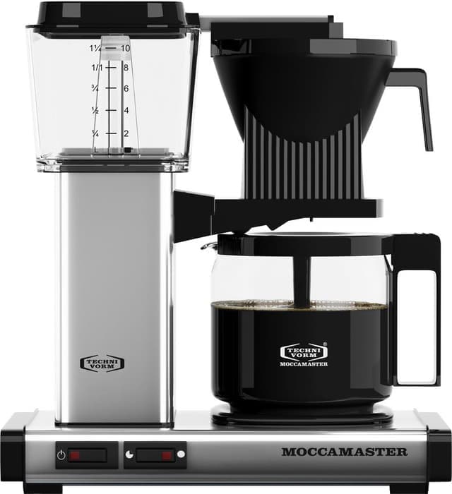 Moccamaster Automatic kaffebryggare MOC53745 (silver) - Nyskick - originalförpackning saknas