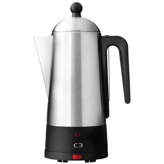 C3 Design perkolator 30-32000eco (stål) - Nyskick - originalförpackning saknas