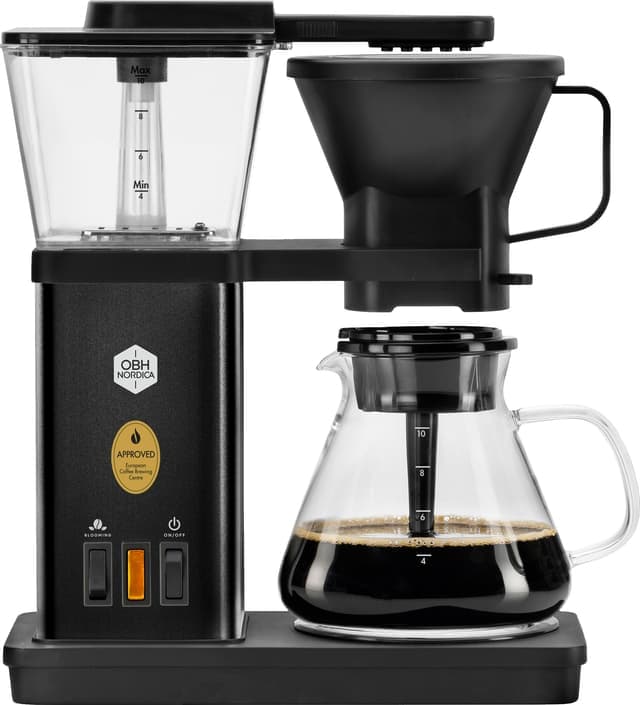 OBH Nordica Blooming kaffebryggare 3000000992 (svart) - Nyskick - originalförpackning saknas