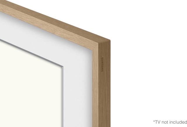 Samsung The Frame 50" ram (2021-2025/teak) - Använt skick – Tydliga spår av användning