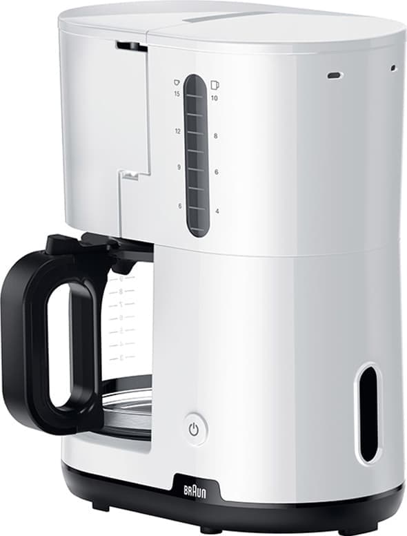 Braun Breakfast 1 kaffebryggare KF1100WH (vit) - Nyskick - originalförpackning saknas