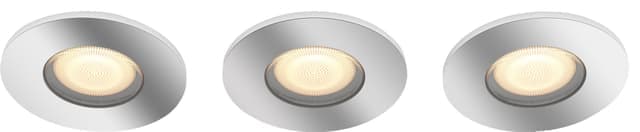 Philips Hue Adore infälld spotlight krom 3x5W - Nyskick - i originalförpackning