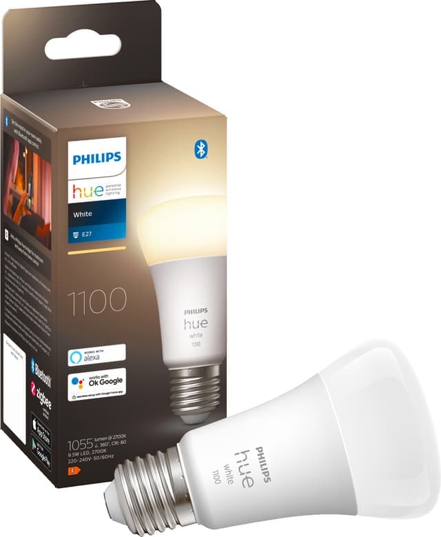 Philips Hue W glödlampa 9.5W A60 E27 - Nyskick - i originalförpackning