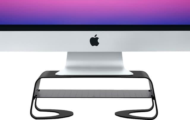 Twelve South Curve Riser metalllstativ (svart) - Nyskick - i originalförpackning