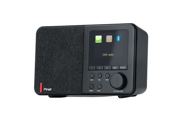 Pinell Supersound 001 DAB+/FM-radio (svart) - Bra skick – Mindre spår av användning