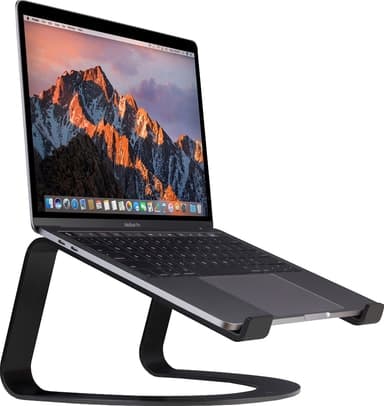 Twelve South Curve stativ för bärbar dator (svart) - Nyskick - originalförpackning saknas