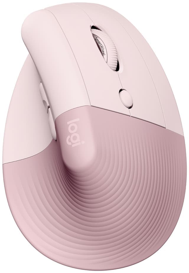 Logitech Lift Vertical trådlös mus (rosé) - Nyskick - i originalförpackning