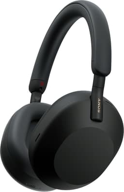 Sony WH-1000XM5 trådlösa around-ear hörlurar (svarta) - Nyskick - i originalförpackning
