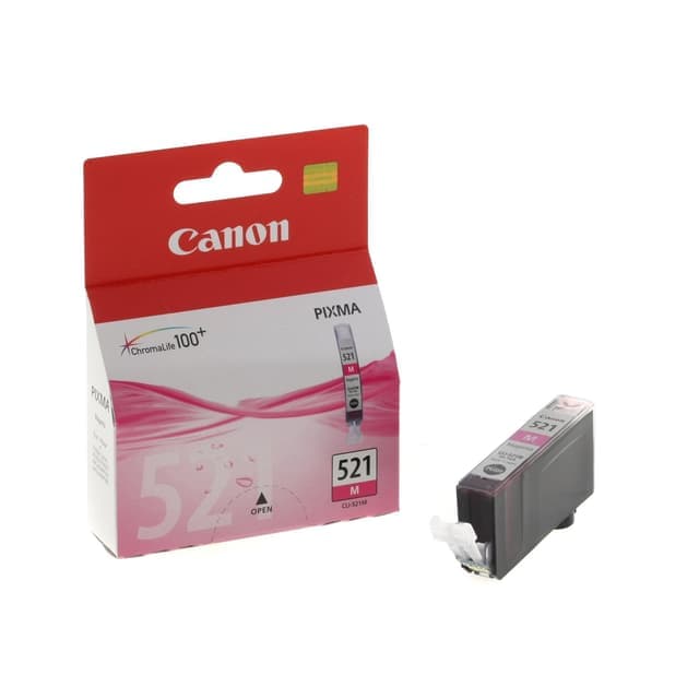 Canon Bläckpatron CLI-521M Magenta - Använt skick – Synliga skador, fullt funktionell