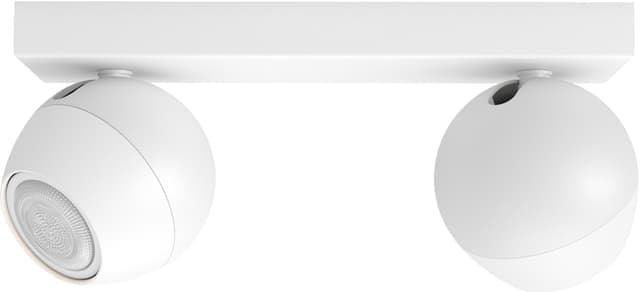 Philips Hue Buckram vit spotlight 2x5W - Fint skick - lite slitage