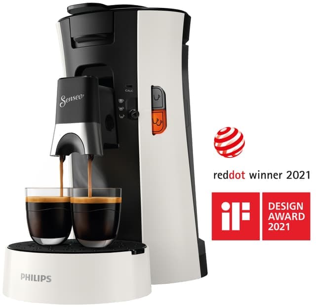 Senseo Select kaffemaskin CSA230/01 (stjärnvit) - Nyskick - originalförpackning saknas