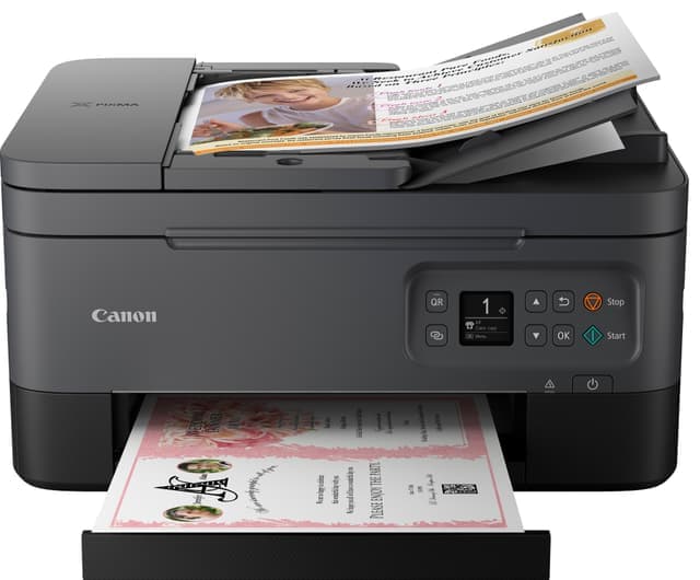 Canon Pixma TS7450i Color 3-i-1 bläckstråleskrivare (svart) - Nyskick - originalförpackning saknas