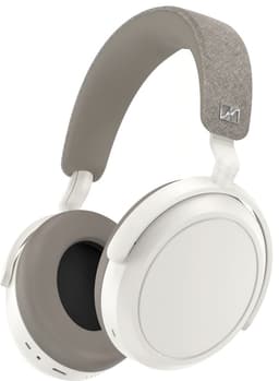 Sennheiser Momentum 4 trådlösa around-ear hörlurar (vit) - Nyskick - i originalförpackning