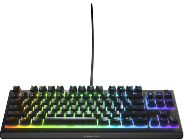 SteelSeries Apex 3 tenkeyless gaming tangentbord (nordisk layout) - Bra skick – Mindre spår av användning