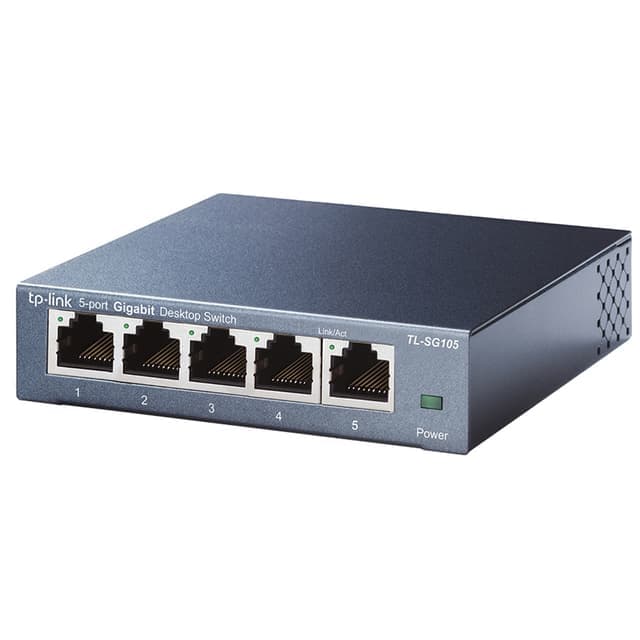 TP-Link SG105S 5-portars gigabit-switch - Nyskick - i originalförpackning