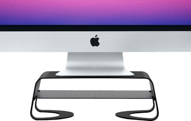 Twelve South Curve Riser metalllstativ (svart) - Bra skick – Mindre spår av användning