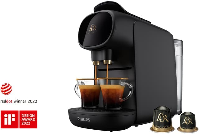 L'OR Barista Sublime kapselmaskin LM9012/60 (svart) - Nyskick - originalförpackning saknas