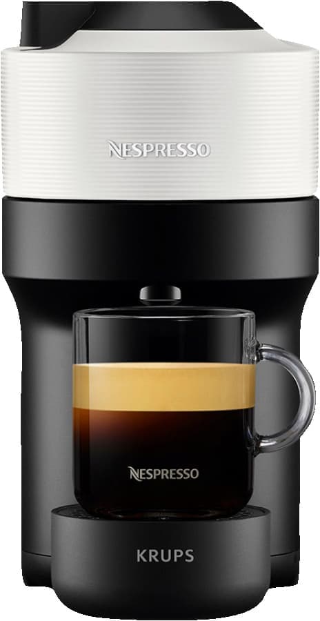 Nespresso Vertuo Pop kapselmaskin by Krups XN920110WP (vit) - Fint skick - lite slitage