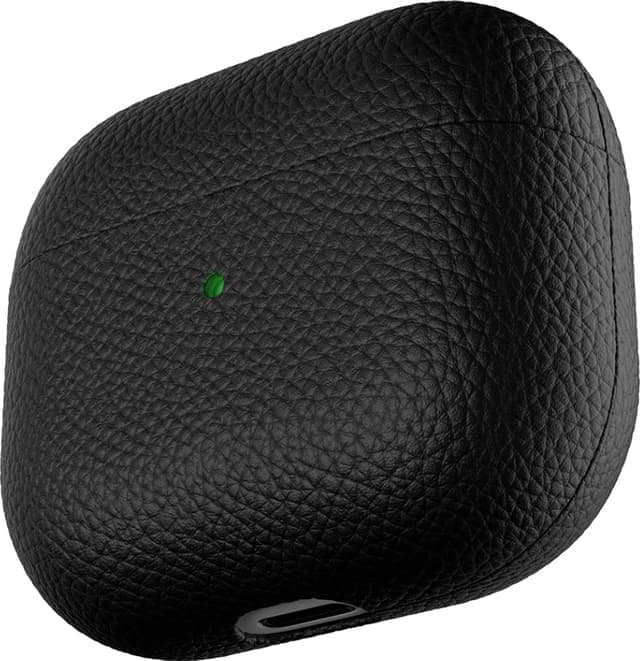 PodSkinz Artisan AirPods 3 Läderfodral för laddarbox (black) - Bra skick – Mindre spår av användning