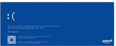 GitGud! BSOD musmatta - Nyskick - i originalförpackning