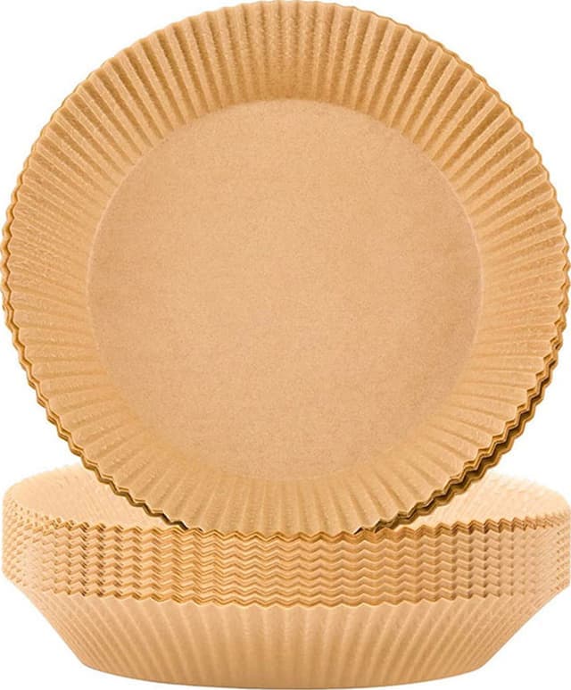 Delicious bakplåtspapper till airfryer - runda BPR50 (50st) - Nyskick - i originalförpackning