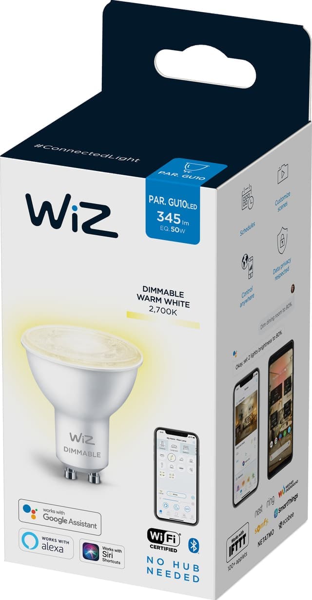 Wiz Light LED-spotlight 5W GU10 871869978625000 - Fint skick - lite slitage
